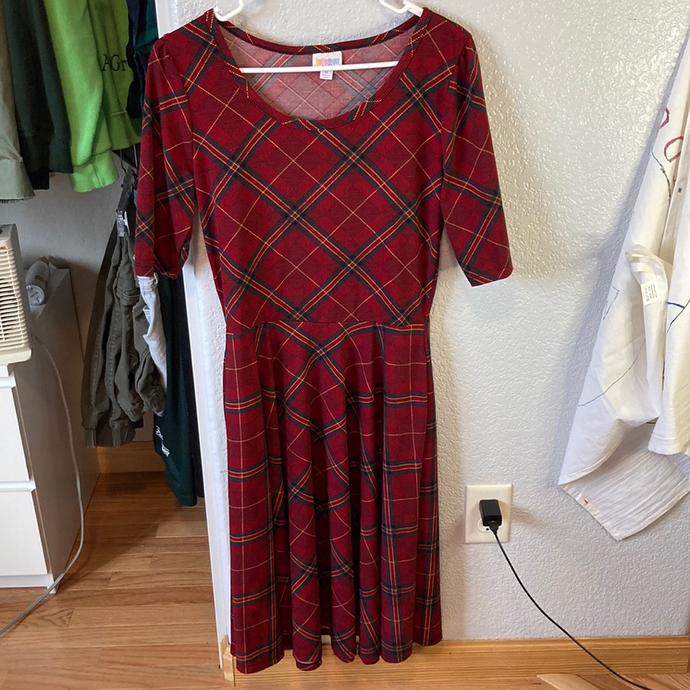 Plaid dress